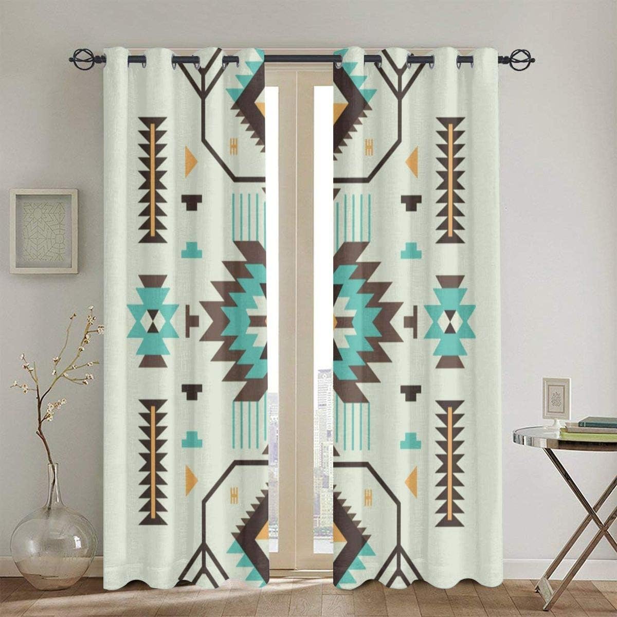 N / A Cortina Opaca Sudoeste étnico Nativo de América Cortinas Opacas