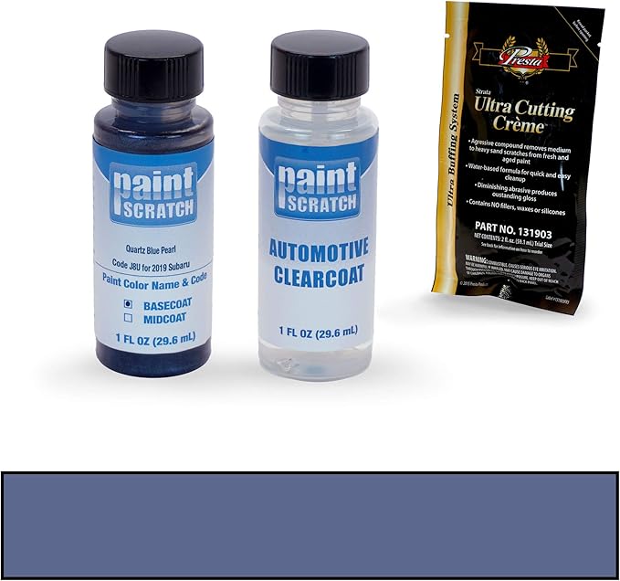 PAINTSCRATCH Quartz Blue Pearl J8U for 2019 Subaru Crosstrek Touch Up Paint Bottle