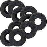 Ear Cushions for Plantronics Headset, Earpads Replacement Headphones Ear Pad Designed for Plantronics Blackwire C320 3210 3220 3320 HW251N HW261N HW510 Jabra Biz 1500 GN2000 PRO 920 9450 (10 Pack)