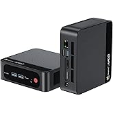 Beelink SER5 Mini PC AMD Ryzen 5 5500U Up to 4.0GHz 6C/12T,16GB RAM 500GB SSD, DP, HDMI Dual Display, 2.5G LAN, WiFi 6 BT5.2,