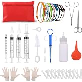 Puppy Kitten whelping supplies，JounLoin whelping kit for Puppies Birth-Newborn Pets Whelping Supplies and Kitten-Pregnant Dog Birthing Supplies-Use in Whelping Box-Pet Delivery Kit-Bottles for Nursing