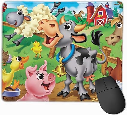 Amazon カートゥーン 動物 マウスパッド ゲーミング オフィス最適 防水 耐久性が良い 滑り止めゴム底 マウスの精密度を上がる 25x30cm Hashin マウスパッド 通販