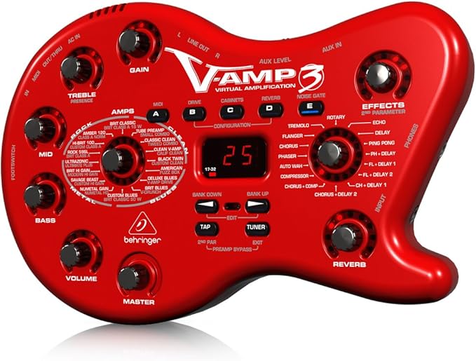 Behringer V-AMP3 - Amplificador Virtual para Guitarra: Amazon.es: Informática
