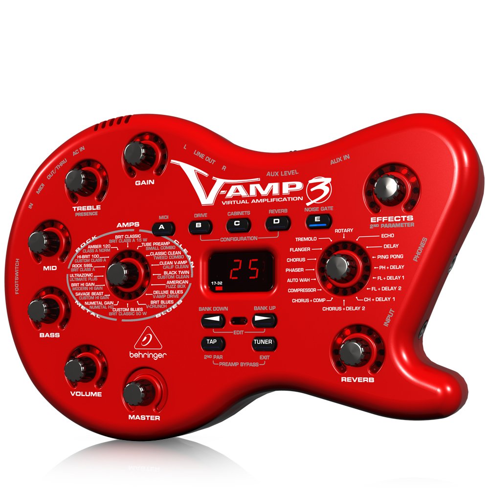 Behringer VAmp 3 NextGeneration Modeling Guitar Amplifier With 480