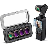 K&F CONCEPT K-Series CPL ND Filter Kit Compatible with DJI OSMO Pocket 3 Creator Combo Accessories, CPL ND16 ND64 ND256 Magne