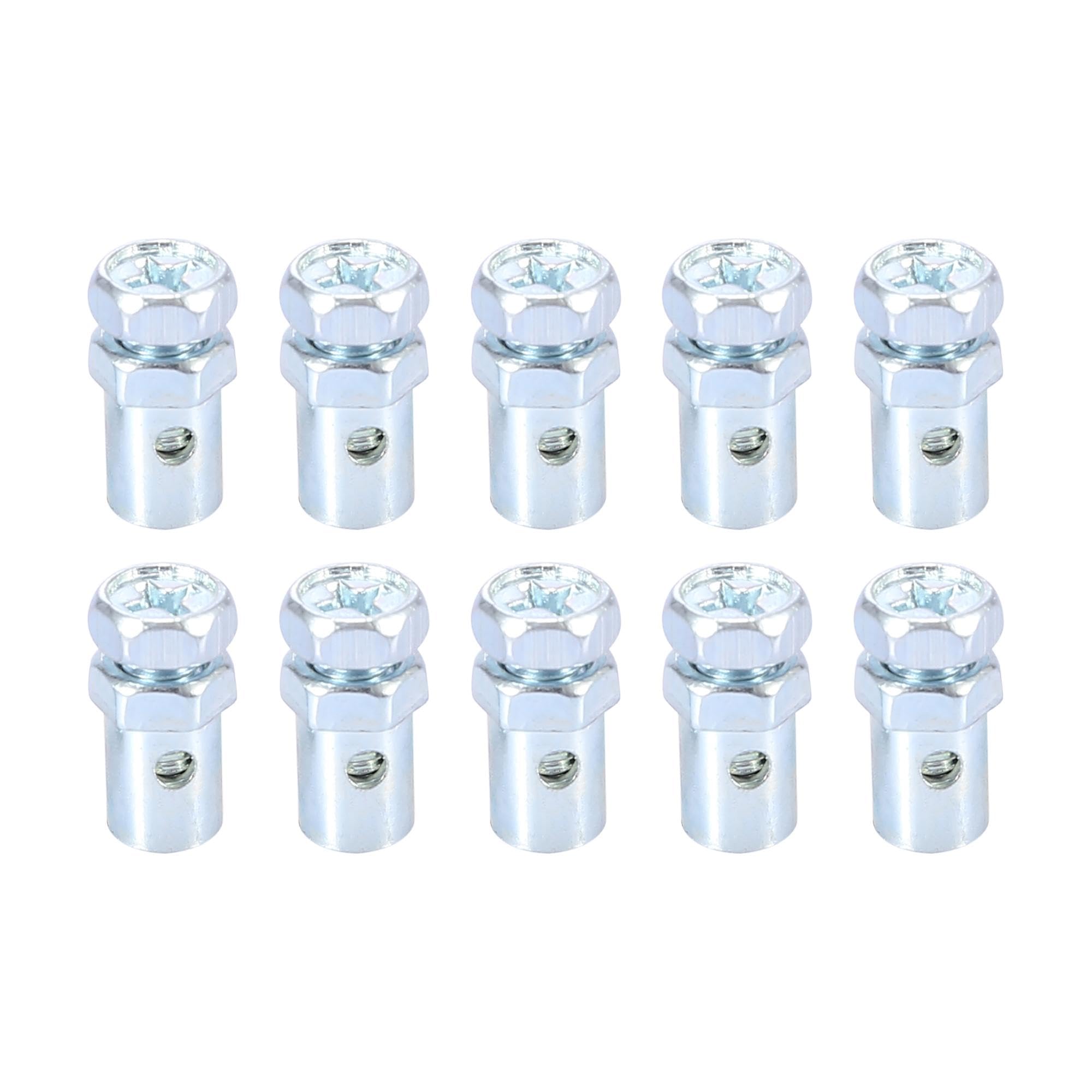 sourcing map 10Pcs Brake Line Cable Wire Fixed Screws Fastener for Motorcycle