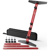TANYO Stair Tread Template Tool, 8" to 60"Jig, Adjustable for Measuring | 360&deg; Adjustable Angle, 0.16in Thickness, CNC Anodized Surface, Laser Scale, Precise Measuring Tool for Stairs, Floor, Cabinet