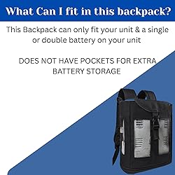O2TOTES Ultra Lightweight Backpack Fit For Inogen