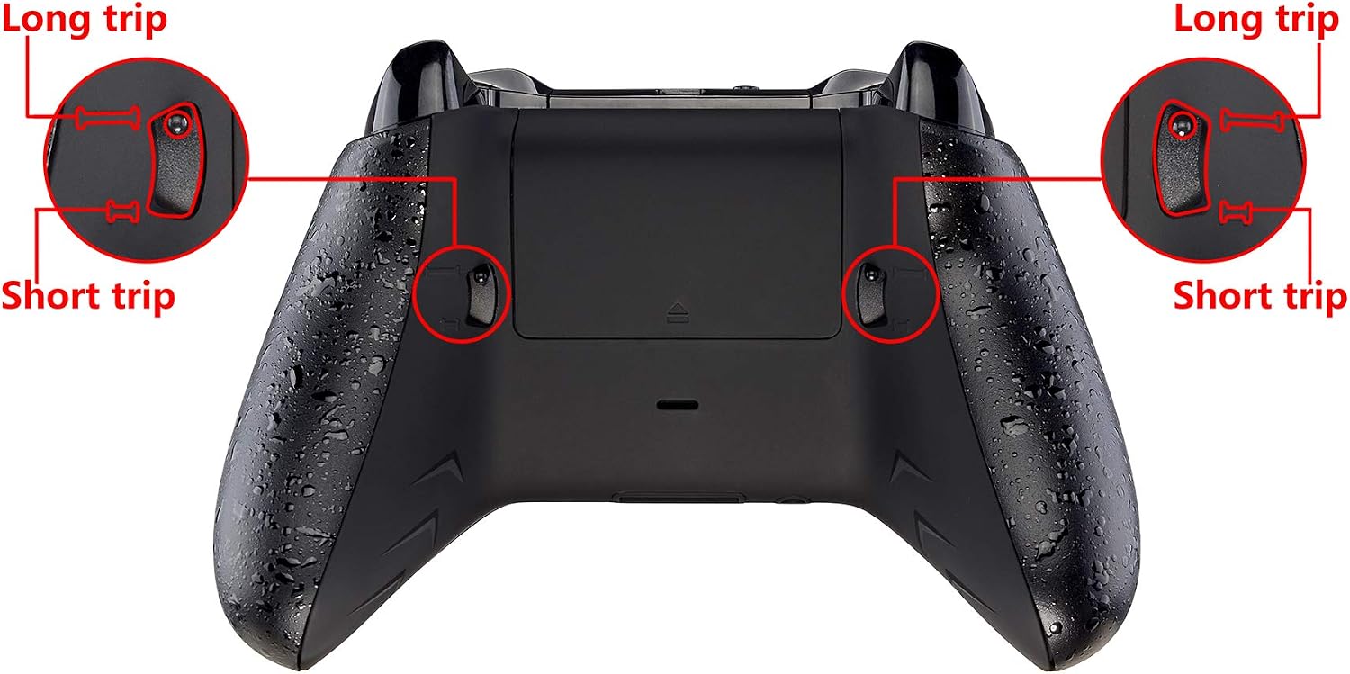 eXtremeRate FlashShot Trigger Stop Bottom Shell Kit for Xbox One S & One X Controller - Image 5