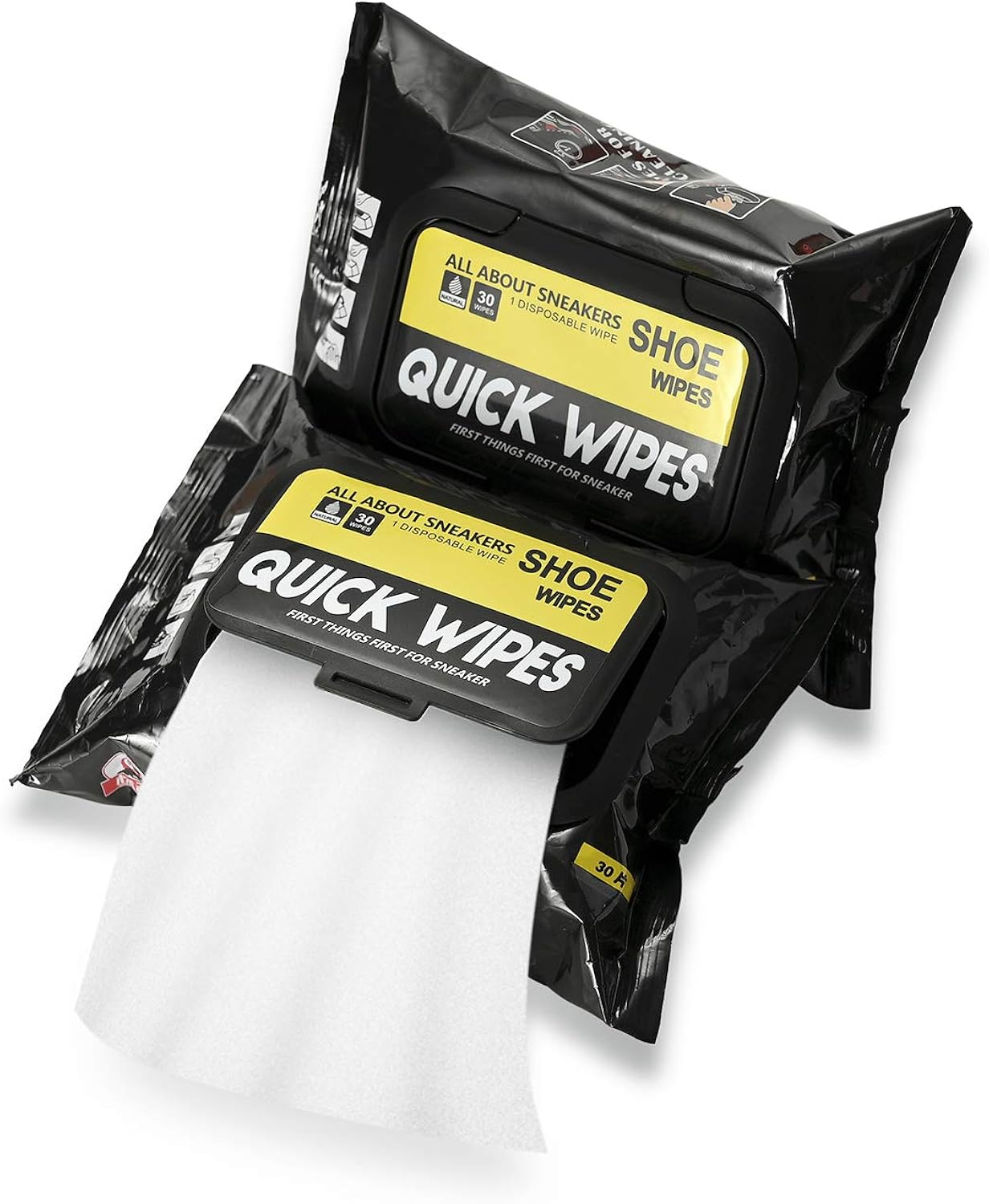 Jiaan Shoe Wipes Quick Wipes For Sneaker, Super Cleaning