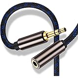 AUX 3.5mm Extension Cable 20 ft,Ruaeoda Long Headphone Extension Cord 3.5 mm Male to Female Stereo Audio Extension Cable Doub