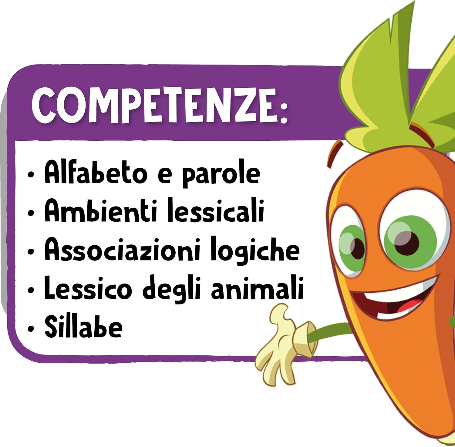 Lisciani Games - Carotina Small Quiz Many Friends Animals Game, Multicolor, 80021, Multi-coloured - Image 5