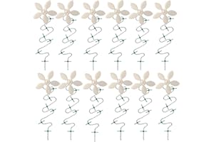 ​DrainWig Shower Drain Hair Catcher – Disposable White Flower (12-Pack) – No-Touch Hair Removal for Flat Shower Drains – As Seen on Shark Tank