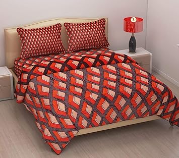 Woolen bed sheets with pillow covers Clearance