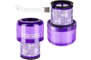 2 Pack Vacuum Filter Replacement Compatible with Dyson V11 Animal V11 Torque Drive Complete V15 Detect Cordless Vacuum Cleane