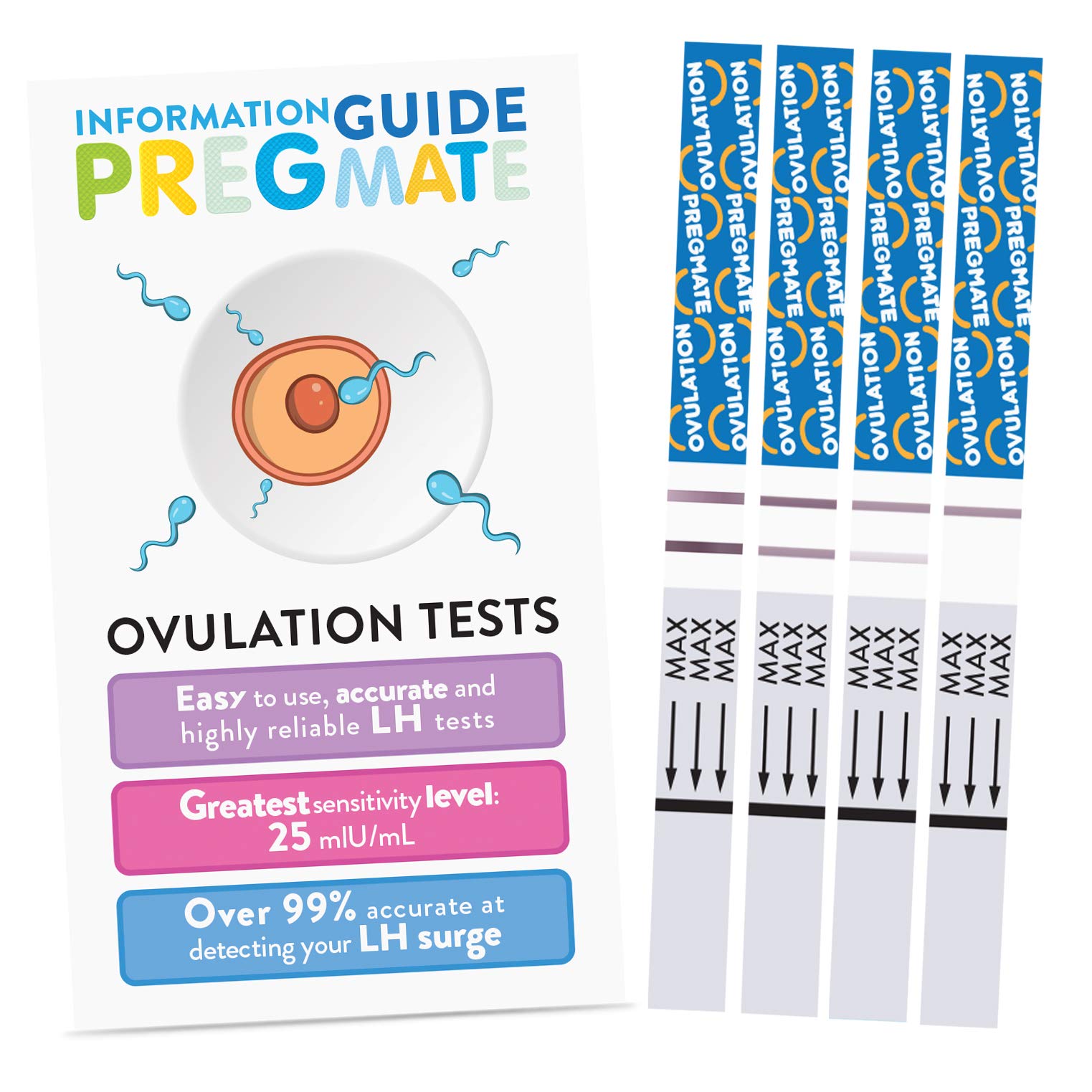 Mua PREGMATE 60 Ovulation Test Strips Predictor Kit (60 Count) trên Amazon Mỹ chính hãng 2021