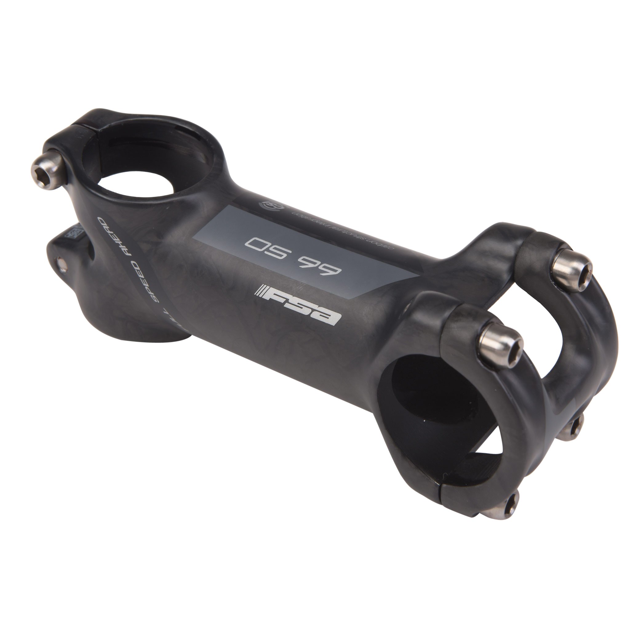 X-BIONIC FSA OS-99 CSI UD Carbon V14 Ahead Stem - Black/Grey Decal, 120 mm