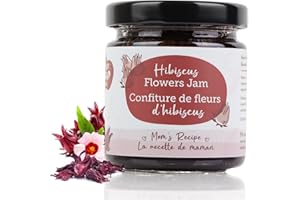Chap Chap Snacks Hibiscus Flowers Jam – Gluten-Free, Dairy-Free, No Preservatives – Tangy Citrus & Spices Infused with Natura