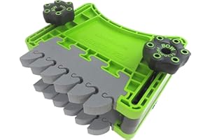 Bow Products FeatherDUO FP3 - Featherboard for Table Saws, Router Tables and Band Saws - Stackable Feather Board with EVA Fea