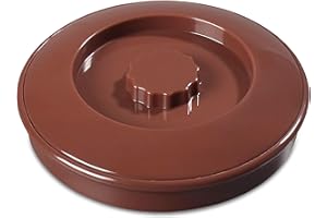 Carlisle FoodService Products Stackable Tortilla Server with Lid, Container with Cover to Keep Tortillas Warm While Serving, 