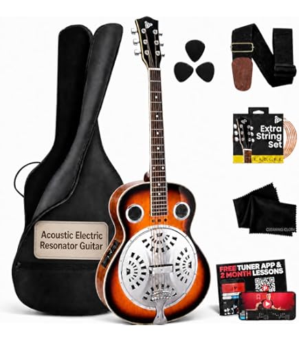 Recording King RPH-R1-TS Dirty 30-Feet S Resonator Guitar : Amazon