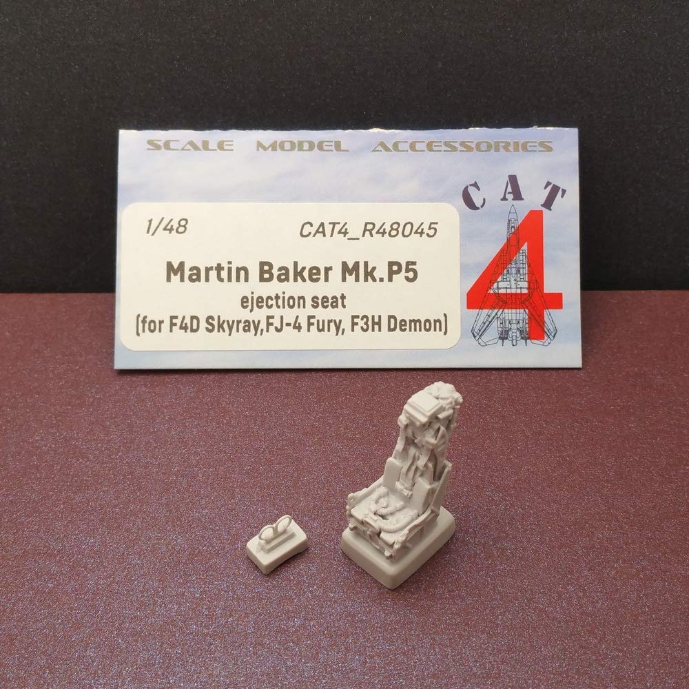 CAT4 R48045-1/48 Mk.P5 Ejection seat for F4D Skyray. Resin Parts