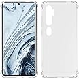 USTIYA Case for Xiaomi Note 10 / Mi Note 10 Pro / CC9 Pro TPU Four Corners Protective Cover Transparent Soft funda