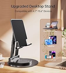 BHHB Tablet Stand, Tablet Holder Adjustable, Tablet