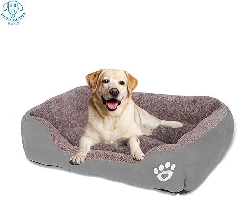 Amazon Com Puppbudd Dog Bed For Large Dogs Washable Comfortable