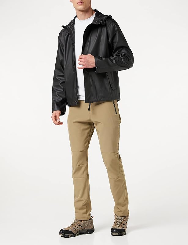 Hommes Veste Moss, Noir, L