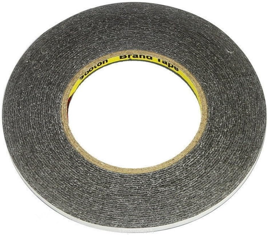 ACENIX® Double Sided Layer mobile phone Adhesive Sticky Tape Sticker ipad glue screen LCD Display (5mm), Black