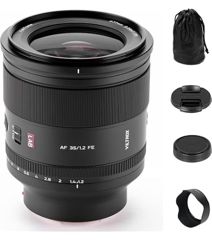 Amazon.com : PERGEAR 35mm F1.4 Full-Frame Manual Focus Lens