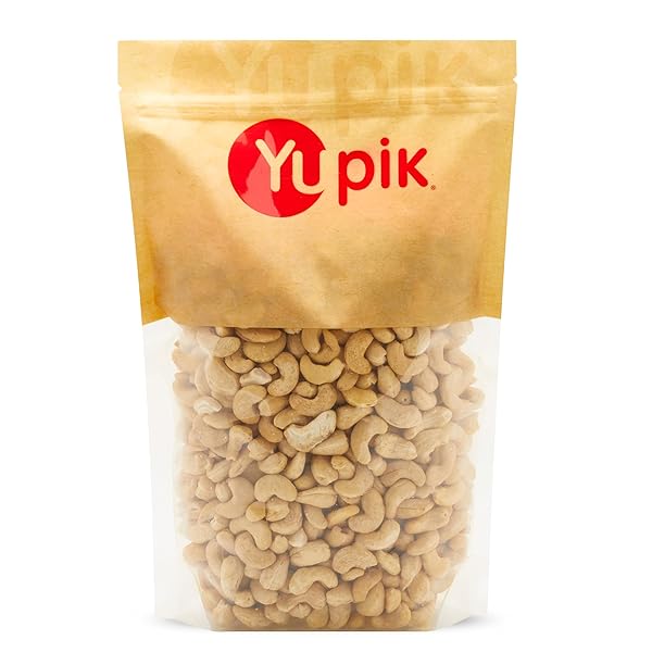 YUPIK ROASTED UNSALTED WHOLE CASHEWS, 2.2 LB (35.2...