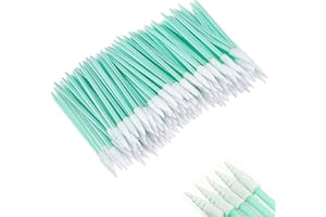 TJXSDZHT 200 Pcs Cleaning swabs, Lint-Free High-Density Foam Sponge Lab Tip Swab Sticks for Precise Cleaning of Circuit Boards, Inkjet Printers, Camera Lenses, Optical Lenses, and Optical Equipment