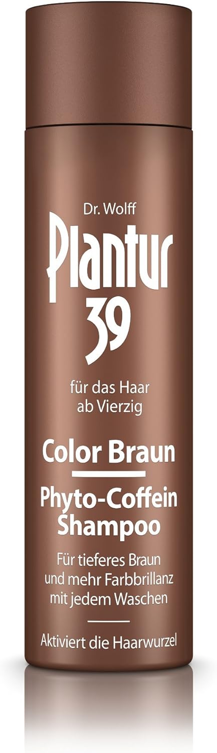Plantur 39 Caffeine Brown Shampoo Brunette Hair 250ml, Other, 250 ml (Pack of 1) - Image 3
