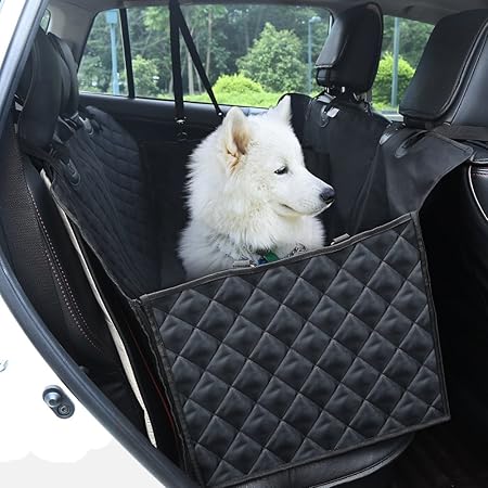 YOHOOLYO Autoschondecke Wasserdicht Auto Hundedecke Kofferraumschutz für Hunde Rücksitz Schützt Ihr Auto vor Schmutz (Verpack