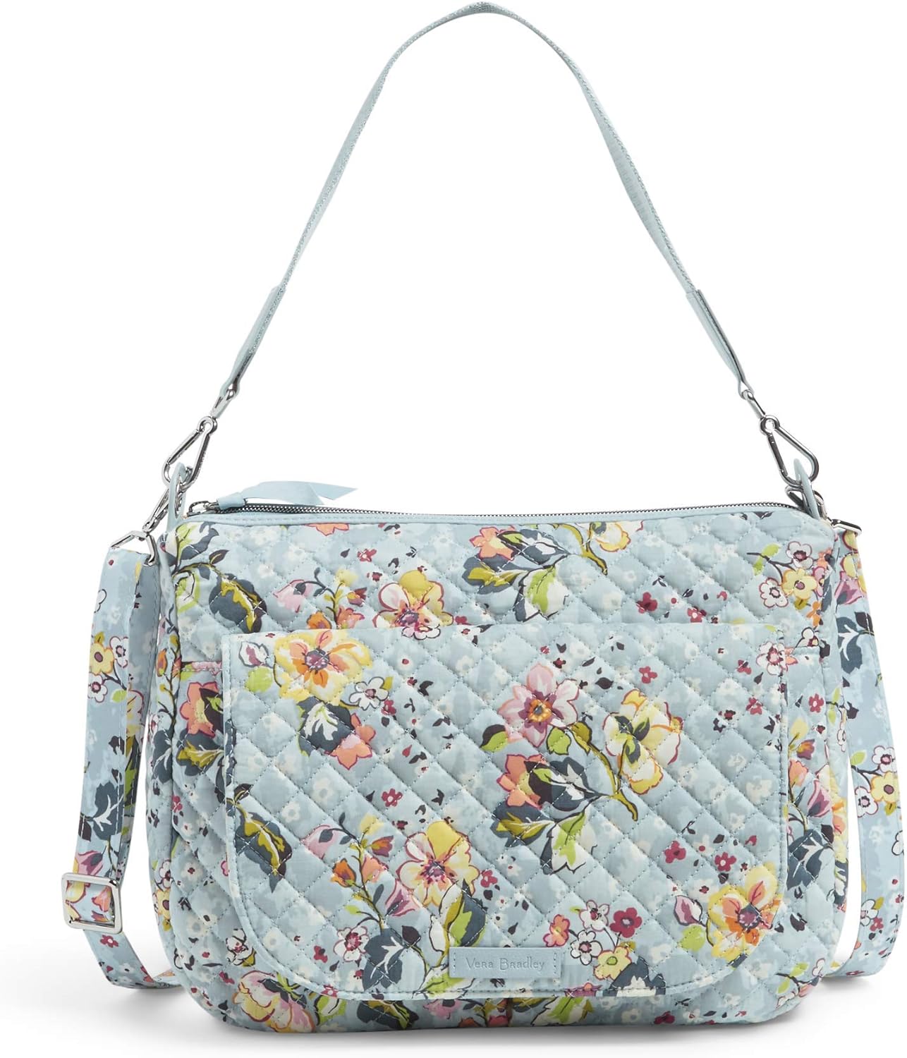 Vera Bradley Women's Signature Cotton Carson Shoulder Bag Crossbody