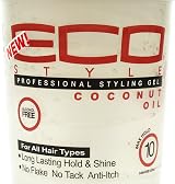 Eco Style r Coconut Oil Max Hold Professional Styling Gel 946 ml view 4
