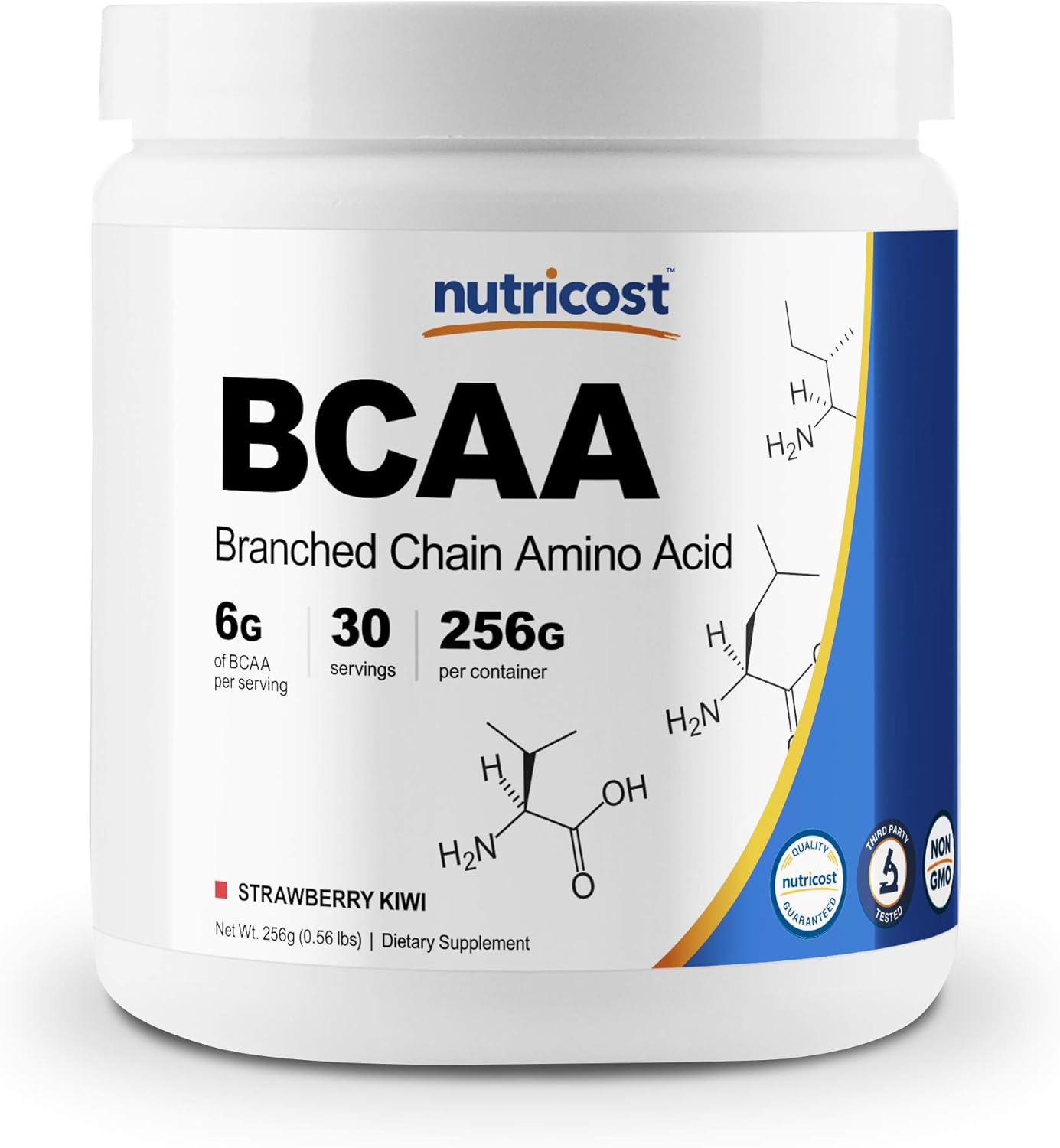 Nutricost BCAA Powder 2:1:1 (Unflavored) 90 Servings - High Quality Branched Chain Amino Acids: Health & Personal Care