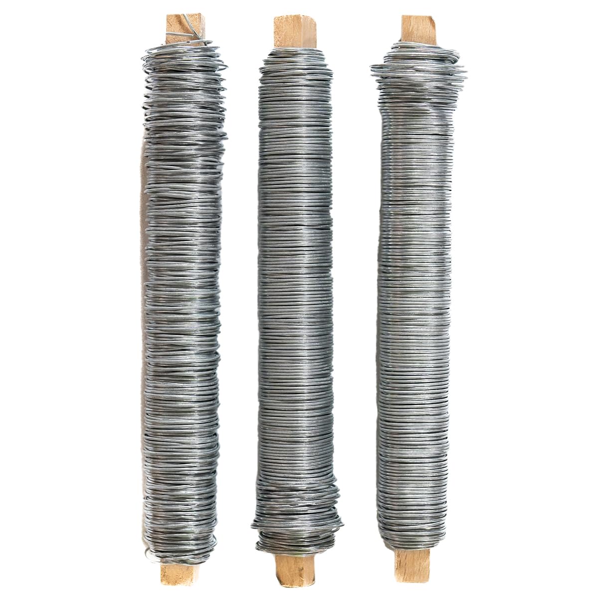 Chinchilla® Winding Wire Soft Galvanised | 0.65 mm, 38 m Roll | Durable, Safe & Easy to Use | Ideal for Gardens, Crafts, Floristry and Children | Binding Wire in Silver