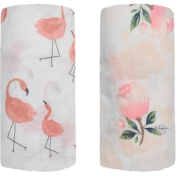 flamingo swaddle