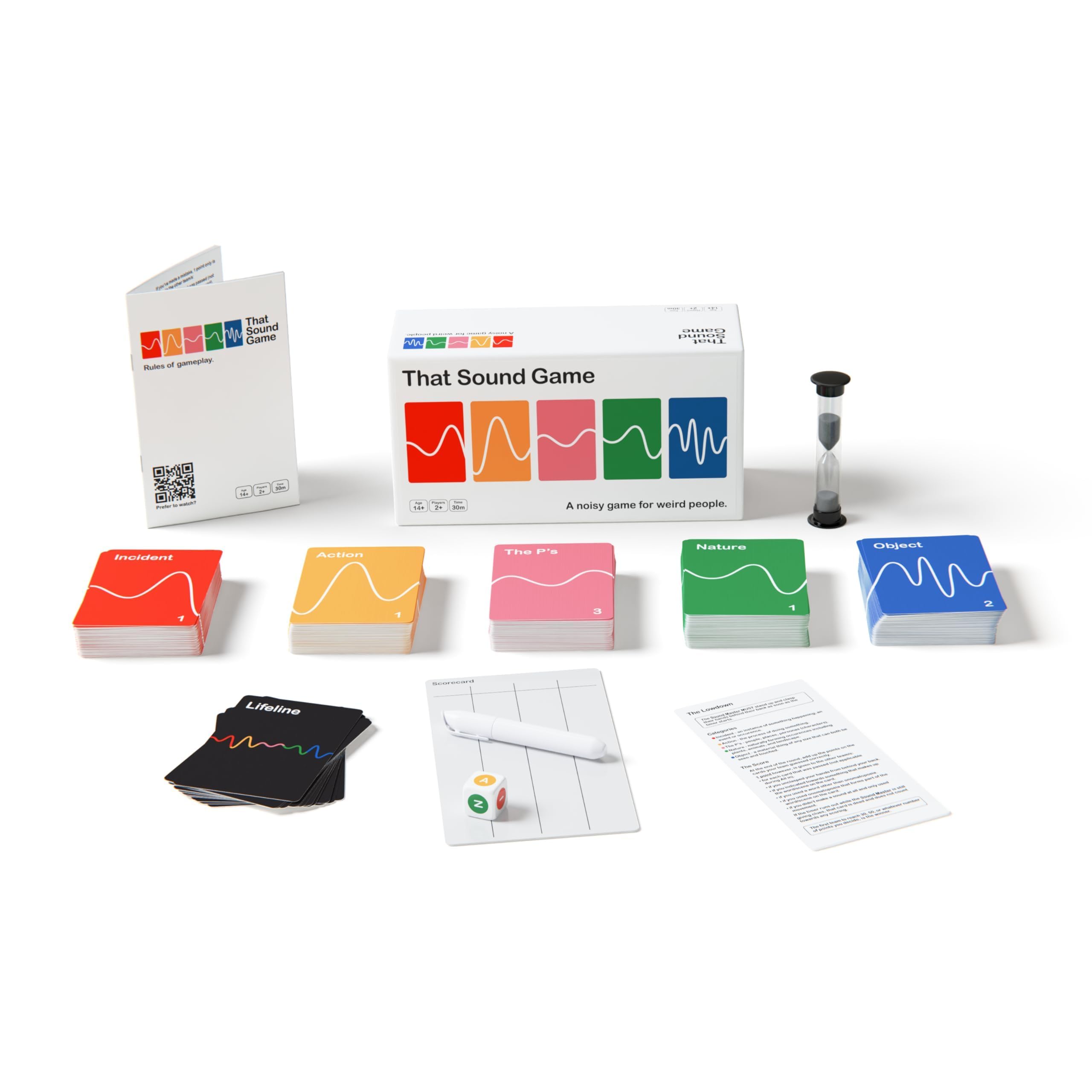 That Sound Game - The Award Winning Party Game - Party Sound Guessing Game for Adults and Teens, Board Game for 2+ Players Ages 14 and Up