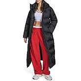 Champion womens Cinch Waist Long Hooded Puffer