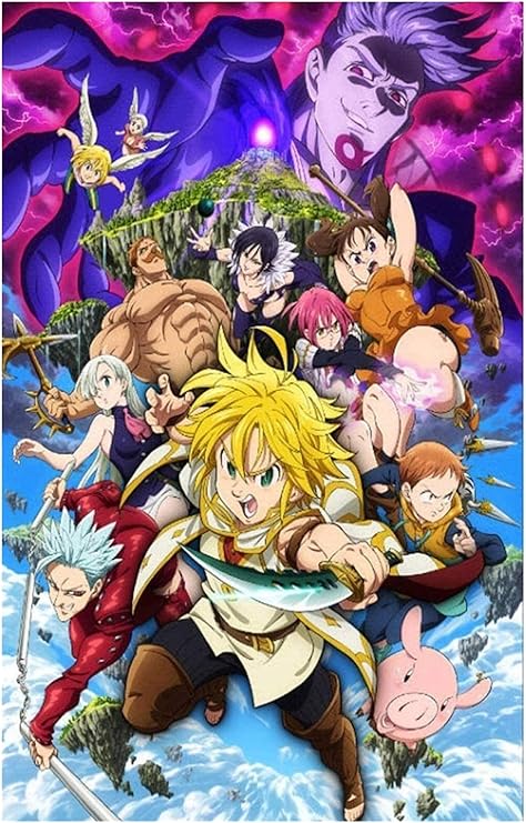 Amazon Co Jp Jigsaws ジグソーパズル7致命的な罪人大人漫画アニメの木製パズル子供脳iq教育玩具の開発300 500 1000 1500ピース Size 1000p ホーム キッチン