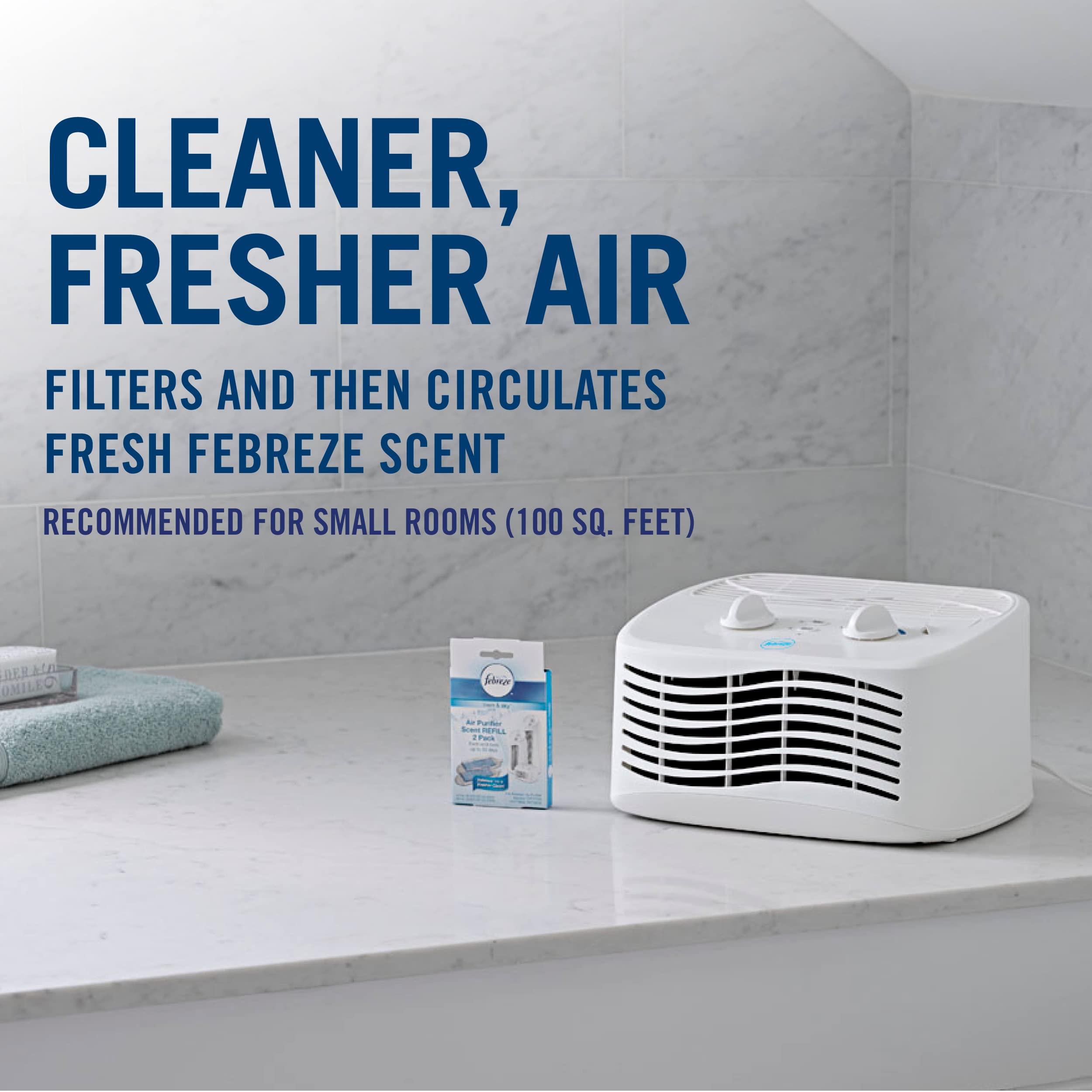 PUR Febreze HEPA-Type Air Purifier, Small Room, FHT170W , white