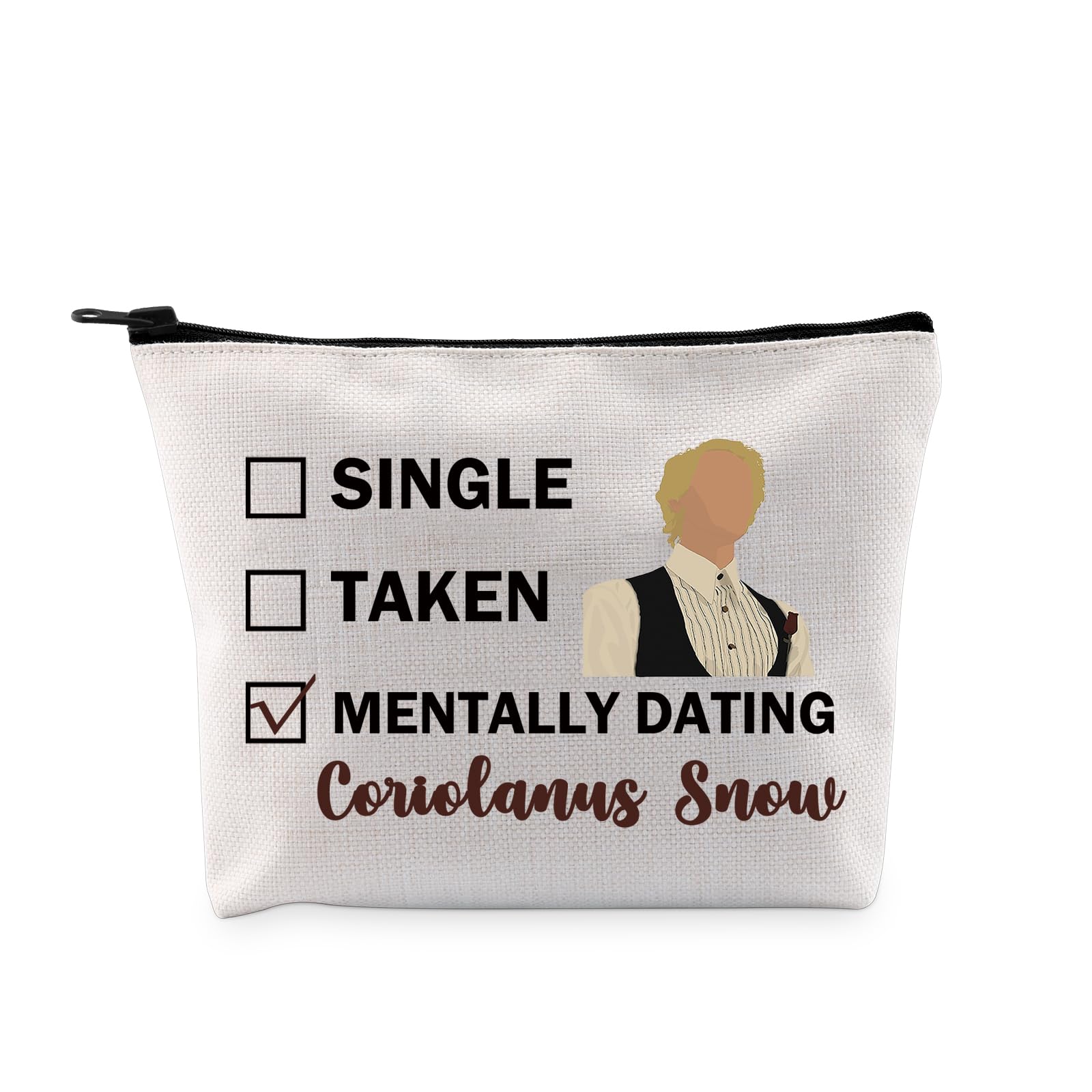 PYOUL Movie Inspired Gift Dating Coriolanus S Makeup Bag Action Film Fan Cosmetic Bag Fantasy Adventure Movie Fan Gift (Dating Coriolanus S-B)