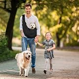PETLOFT Puppy Sling Carrier for Small Pets up to 4.99 kg Black view 8