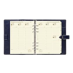 Filofax Malden Organizer, A5 Size, Navy