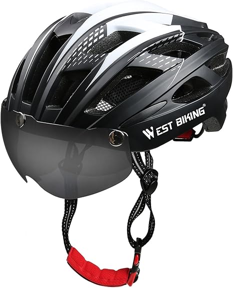 cycling helmet with visor uk