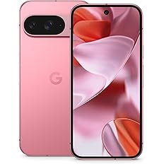 Google Pixel 9 - Unlocked Android Smartphone with Gemini, 24-Hour Battery, Advanced Camera, and 6.3" Actua Display - Peony - 